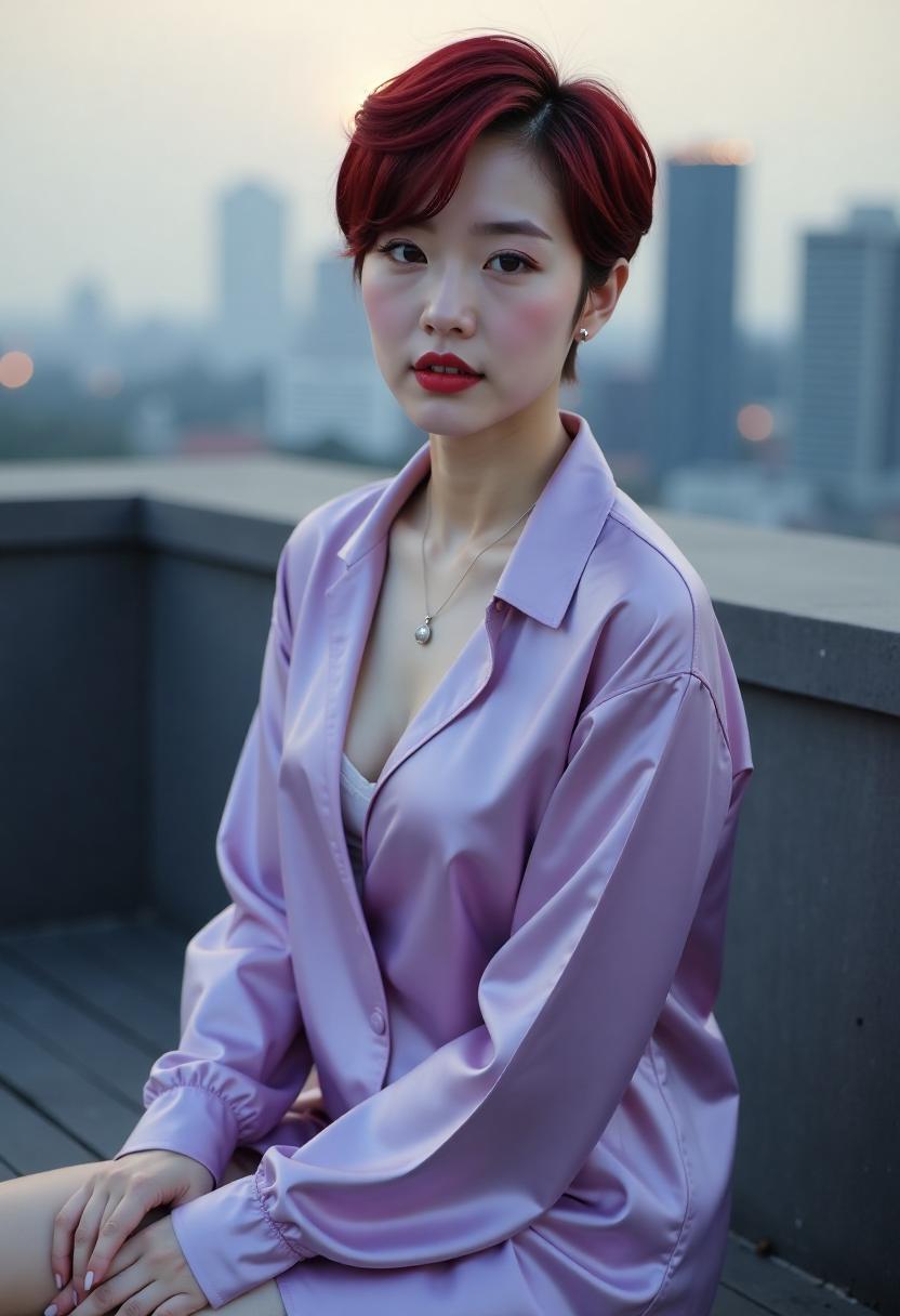 白瓷与晚风海报